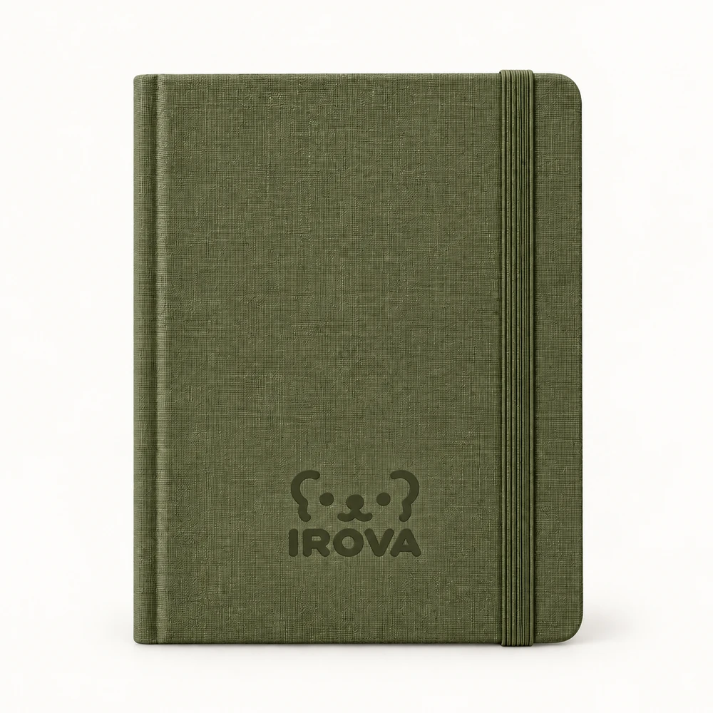 IROVA Olive クロスノート