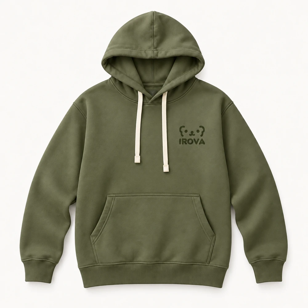 IROVA Olive パーカー