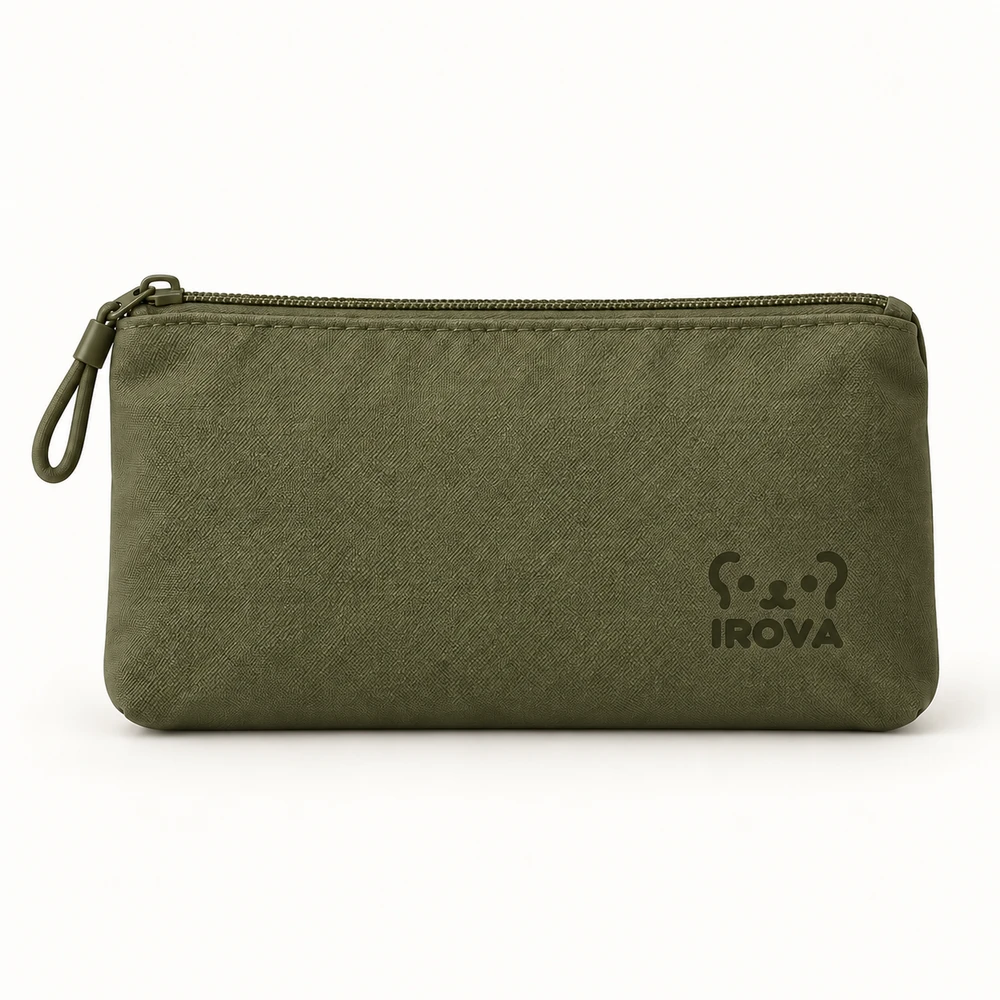 IROVA Olive ポーチ