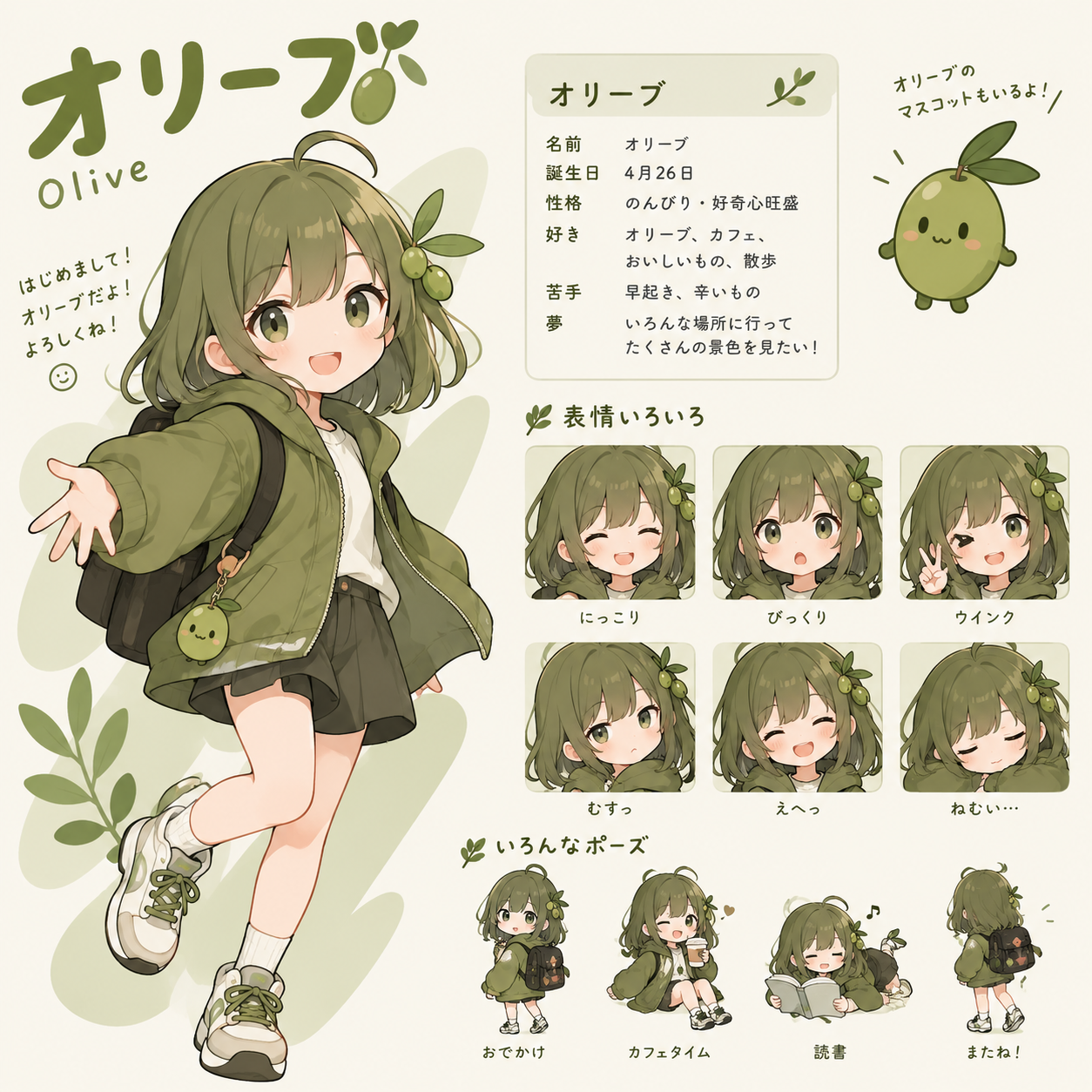 Olive Character
