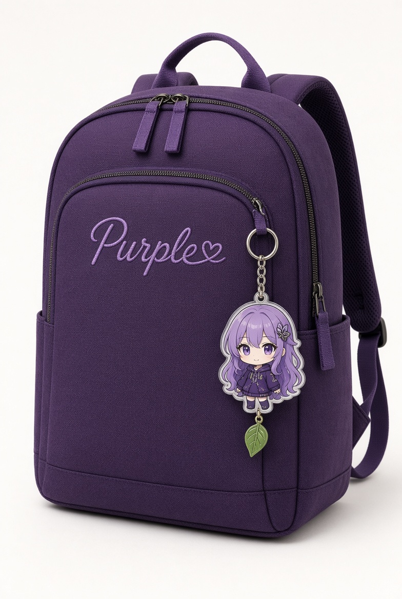Purple Backpack