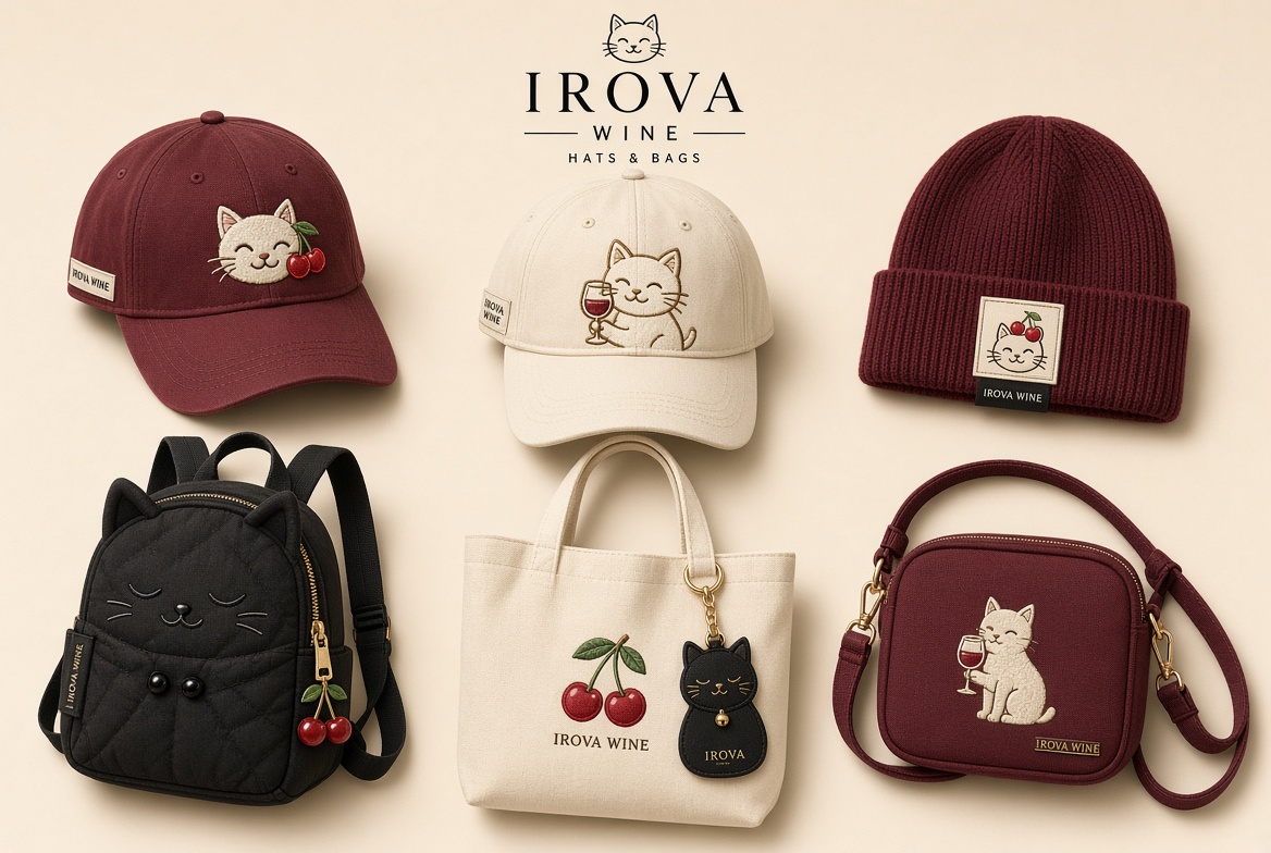 Wine Hats and Bags Collection